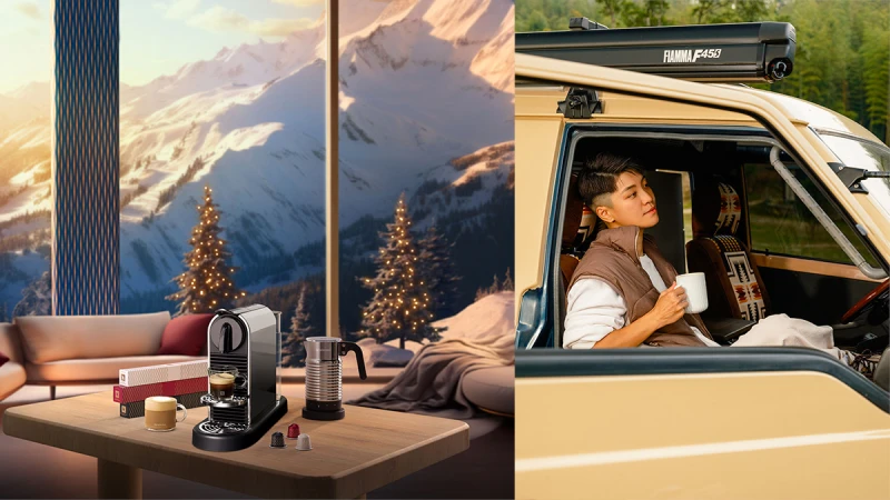 年末跟著Nespresso遨遊浪漫雪季！跨界聯名時尚品牌Fusalp 推出絕美倒數月曆、冬之綺境系列咖啡，感受雪國風味！