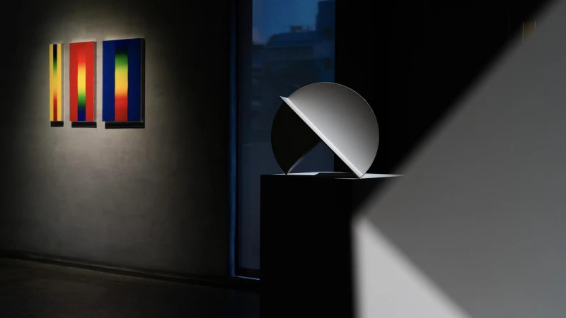 精彩必看!歐普藝術大師Alviani首次在台展覽,高雄金馬賓館當代美術館《感應未來—傑圖利奧.阿維亞尼》五周年特展