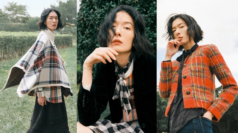 凜冬歲末歡聚度假的靜奢優雅氛圍，Lauren Ralph Lauren以雋永格紋、皮革針織、經典學院…設計元素完美呈現！ 