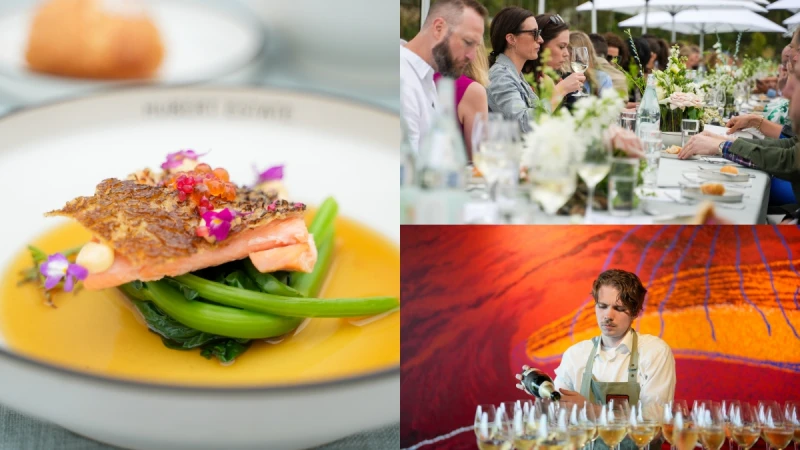 墨爾本美食美酒節「地方版世界最長午餐」逾百人在葡萄園山谷,共享頂級饗宴