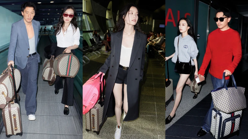 Gucci Valigeria 系列解析，張震與倪妮造型參考...作為旅行穿搭靈感