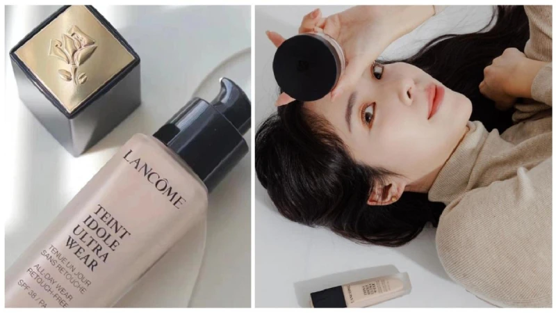 對抗寒冬、無畏酷夏的神仙底妝！平替絕緣體「蘭蔻NO.1零粉感」輕薄微霧柔焦太絕了，持久不暗沉、水潤神服貼，不分季節越夜越美的奶油肌是臉蛋天才呀！