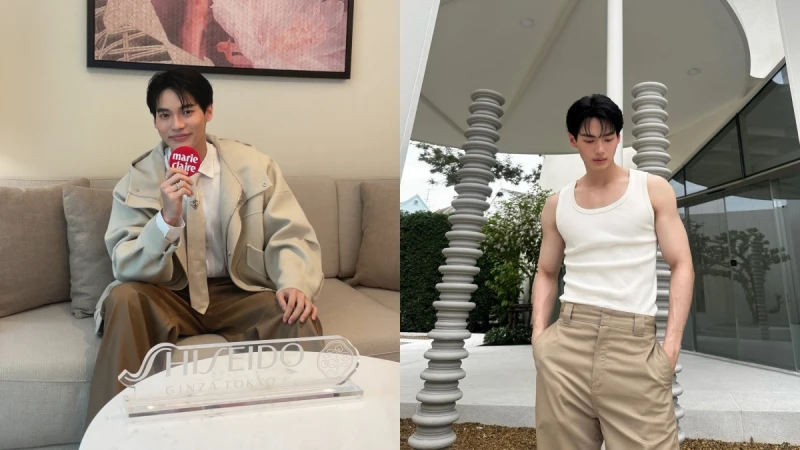 泰國男神Win Metawin續任資生堂品牌摯友，分享成功秘訣：持續接受挑戰，把握每個機會！