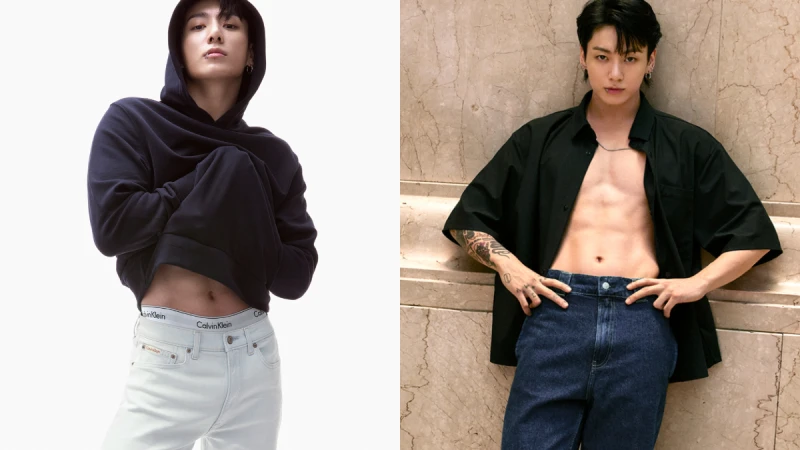 Calvin Klein x 田柾國 2024 春季形象釋出,BTS 柾國性感魅力炸裂解析