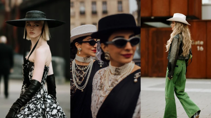 春季帽飾造型盤點，紳士帽、貝雷帽...運用帽子搭出個人風格