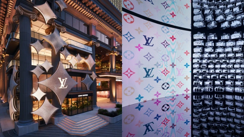 2024泰國曼谷必朝聖！LV The Place Bangkok殿堂級概念店，購物空間＋沈浸式展區搶先了解