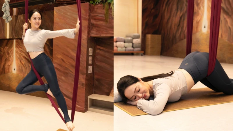 瑜珈老師說：女人春天就該練空中瑜珈 原因和好處都在這裡！