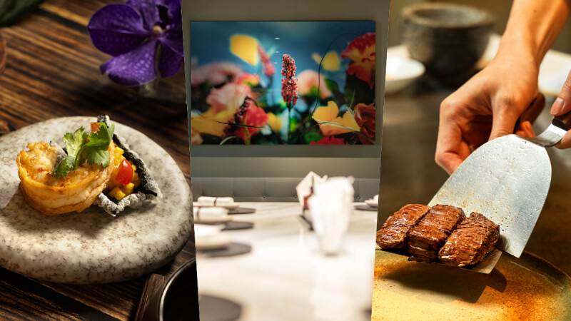 台北東區私廚推薦「D+ by DOMANI」春季菜單THAI-PANYAKI登場，以鐵板手法翻玩泰式風味料理