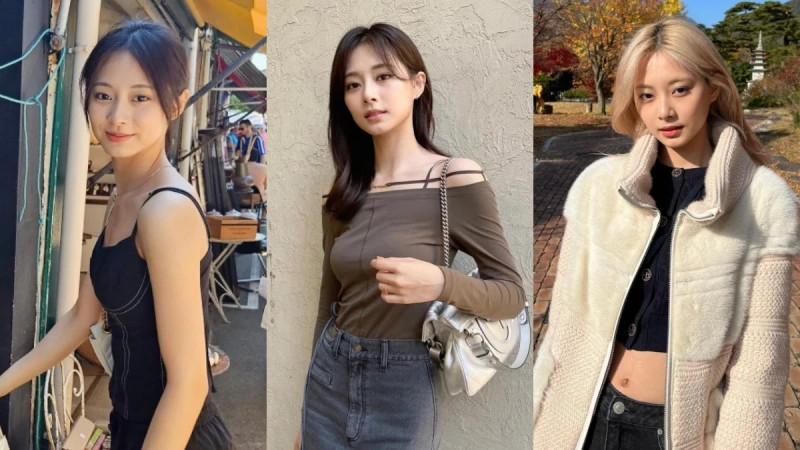 TWICE 周子瑜穿搭：12套率性可愛同時不失明星氣場的穿搭提案