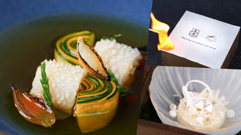 大直「樂斐 LOPFAIT」春季菜單歌詠經典展現法料工藝，菜品重現凡爾賽湖畔、春日庭園繁盛