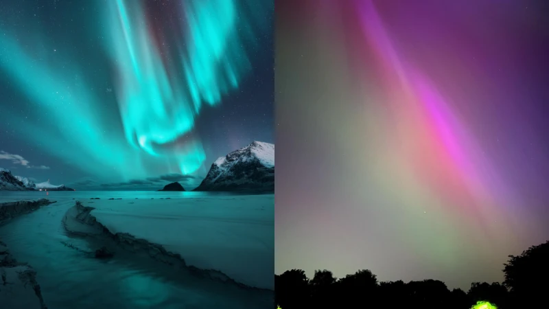 極光大爆發,不只歐美,連日本北海道都觀測到低緯度極光
