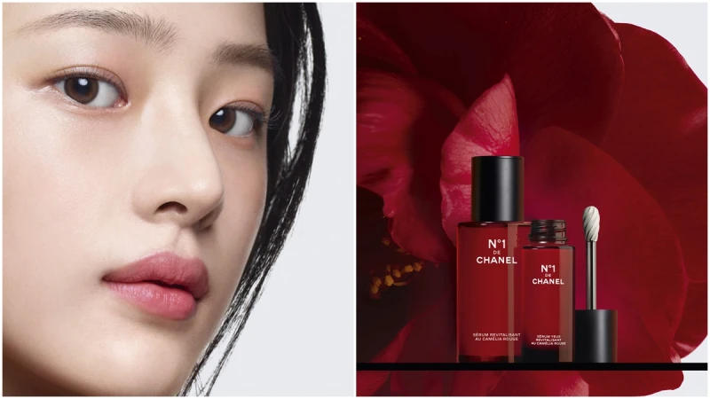 香奈兒 1 號紅色山茶花活能亮眼萃新上市，專利沁涼按摩滾珠讓眼周保養事半功倍！