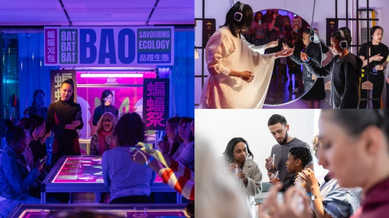 北藝中心X倫敦國際戲劇節《蝙蝠祭》省思生態浩劫的互動式視覺藝術裝置沉浸表演