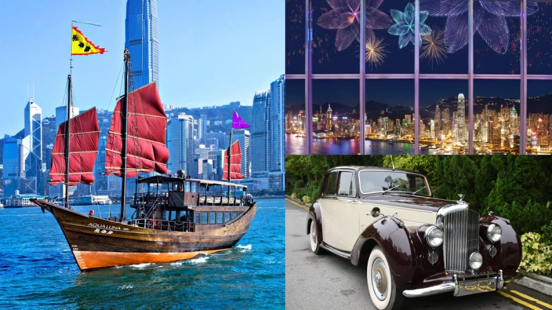 香港6大輕奢升級版玩法！勞斯萊斯遊街、100樓晚餐、搭紅帆船飽覽維港