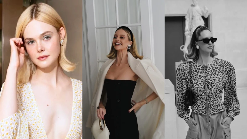 2024夏季短髮鮑伯頭熱門造型「Flicked-Out Bob」,輕鬆演繹低調別緻外翻髮型