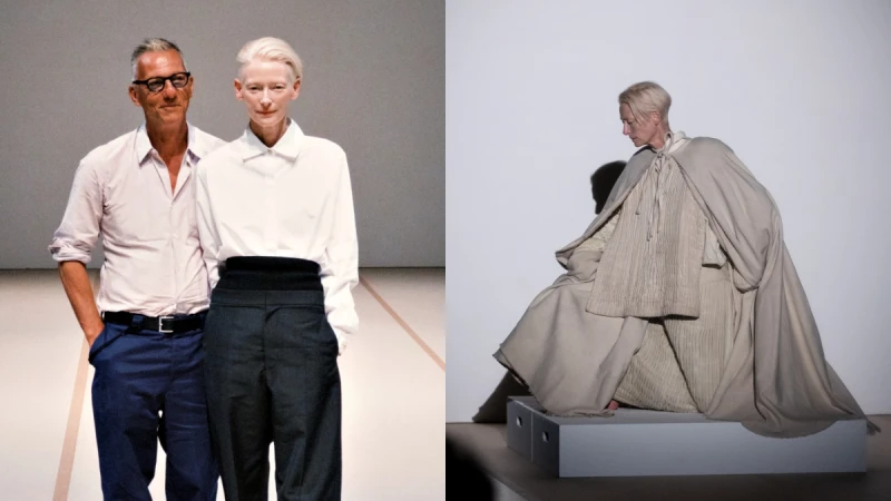 蒂妲史雲頓Tilda Swinton在台亞洲首演20套《親愛的帕索里尼》經典戲服,藝術讚頌生命歷程