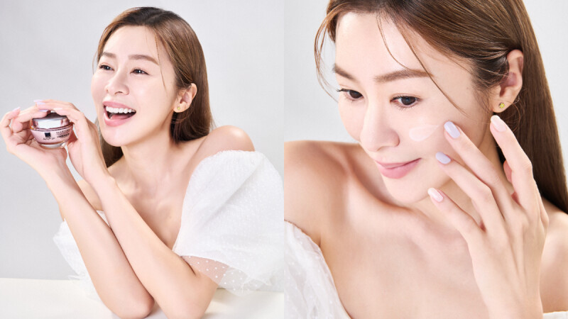 全能又超能！粉紅少女媽咪張棋惠再忙也懂得如何keep年輕！寫歌育兒、主持烘培還保養出逆齡感，靠的就是＃粉金霜～七天有感抗老，被封超能穩膚乳霜不是叫假的！