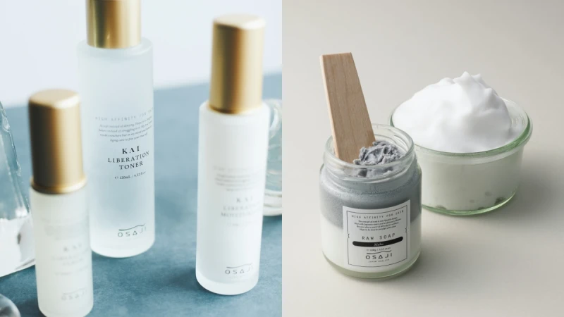 日系低敏保養品牌OSAJI登台,角質養護、預防初老、極敏肌的最佳解方,必買明星商品是這3樣