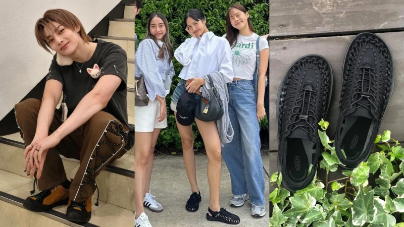 韓星Idol們都穿這幾雙！3款KEEN經典鞋推薦，Lisa愛編織鞋、NewJeans偏心圓頭涼鞋