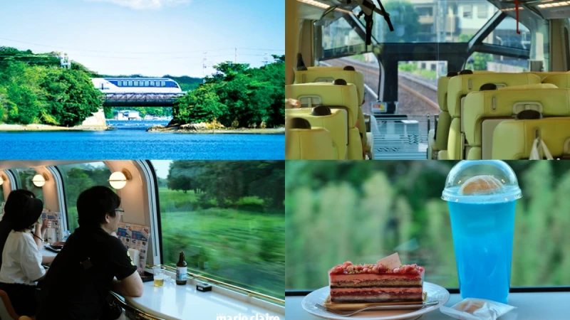 開箱日本觀光特急列車|近鐵「志摩之風」奢華按摩座椅,雙層觀景窗餐車大啖沿線名物特產,周遊大阪、京都&奈良、名古屋、三重縣