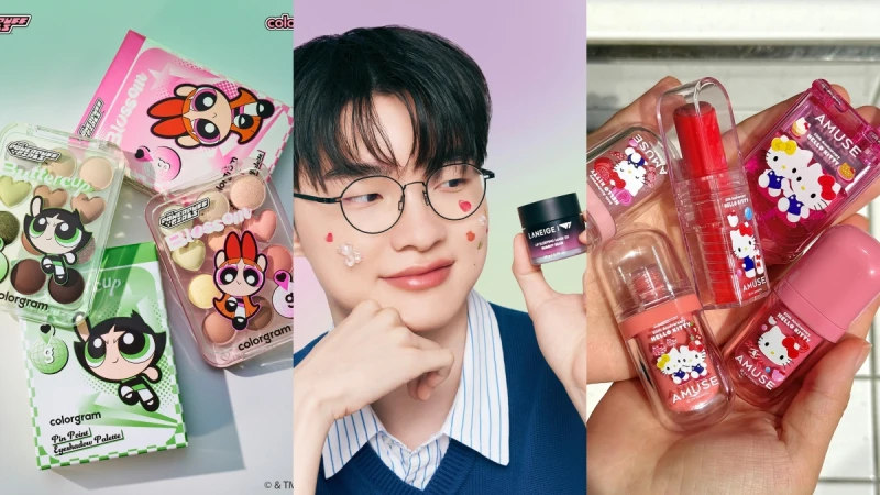 韓國必收聯名美妝保養大集合!飛天小女警、Chiikawa吉伊卡哇⋯連英雄聯盟戰隊T1也有代言