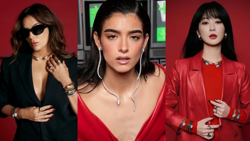 新春OOTD不能少了蛇年風格珠寶！APM Monaco 全新HIVER系列以靈動蛇型展現優雅個性，帶來「蛇來運轉」祝福的時髦幸運符碼！