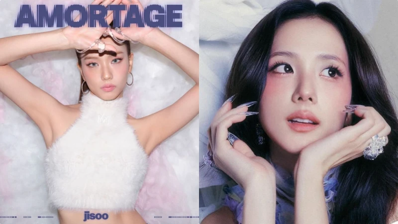 JISOO迷你專輯《Amortage》釋出!造型從甜美到龐克完美駕馭,3款妝容完整解析