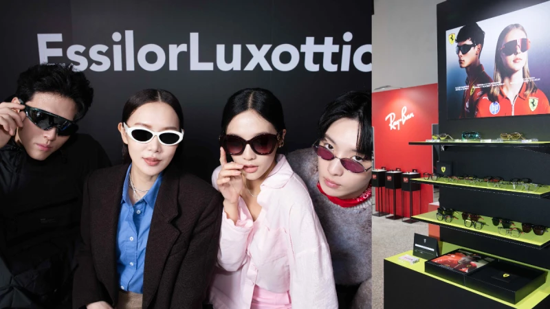 明星名人競相朝聖「EssilorLuxottica 2025春夏精品潮流眼鏡特展」，匯聚五大潮流風格、19大知名品牌及千款春夏精彩新作，讓風尚品味人士擁有「鏡現真我 預見潮流」的時髦主張！
