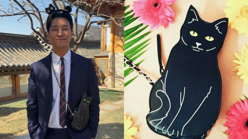 朱智勛低調來台IG突發限動!西裝+小黑貓髮箍曬反差萌魅力,身上黑貓包是這牌子