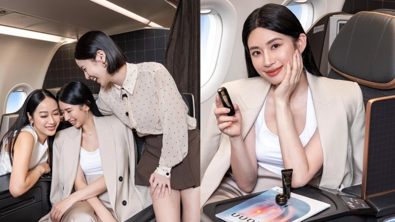 BEAUTY IN THE SKY！閨蜜之旅，果然是友情的試金石？趙岱新、袁子芸、Tammy：「回憶是最值得御藏的奢華旅行紀念。」