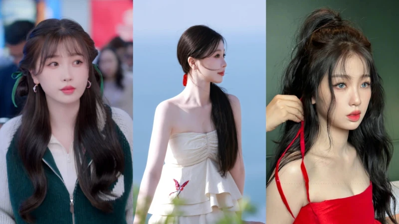 根本髮型教科書!虞書欣戲裡戲外髮型盤點,垂耳兔麻花辮、隨性低馬尾...俏皮、輕熟風都在這