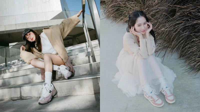 各大時裝、潮牌指定聯名！NB復刻回歸的寶藏美鞋1000 &amp; T500，精緻女孩教你今年春夏如何隨性搭！ 