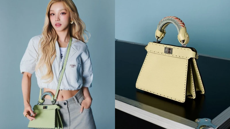 雨琦同款包包幫你找到！Fendi Peekaboo ISeeU Petite 包包大片，宋雨琦造型解析一次看