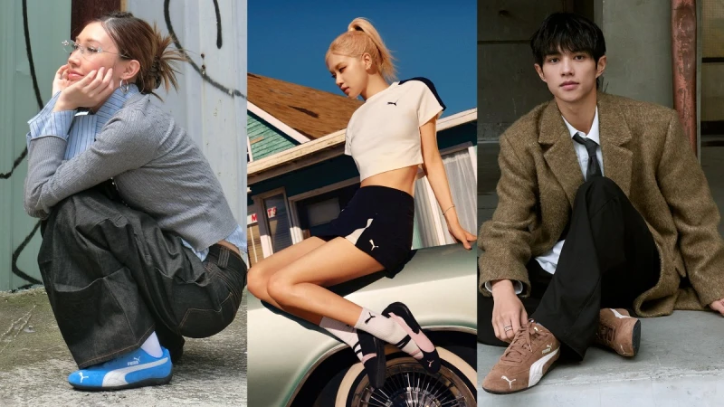 PUMA開掛狂潮來襲！！ROSE親自演繹， Speedcat系列掀起薄底鞋熱潮，最正配色全新登場，KOL爭相上腳！這波潮流你絕對不能錯過！