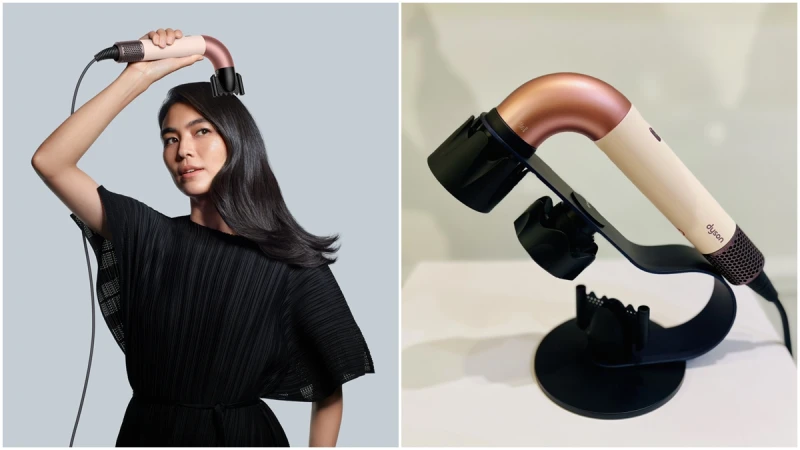 r型彎曲設計更好吹？Dyson最新輕量吹風機上市，造型快又不傷髮質
