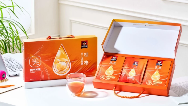 美力升級從第一口開始！《桂格美力滴雞精》首創蠶絲蛋白+高含量膠原蛋白，打造每日美力補給，從內層層潤澤、透亮光采、煥發豐潤飽滿，讓妳的美，不只光采，更有活力。