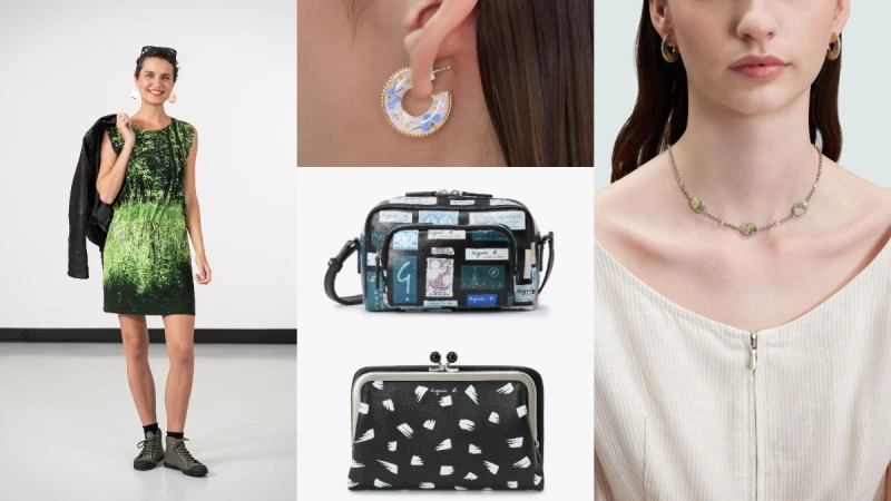 2025 母親節送禮推薦！agnès b. 母親節送禮指南，印花洋裝、設計包包、飾品...單品資訊一次看