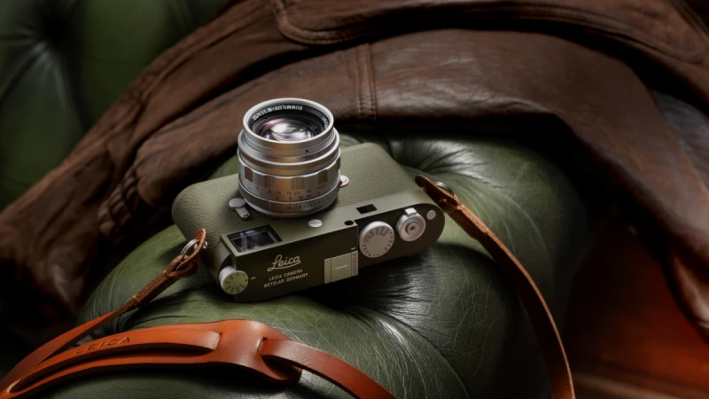 帥過你所有相機！徠卡百年紀念機「M11-P Safari」特別版登場，經典橄欖綠傳奇回歸