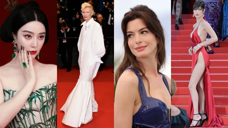 坎城影展紅毯資優生Top 10！Bella Hadid、時尚仙人、安海瑟薇...誰是你的第一名？
