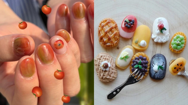 2025夏天美甲推薦「水果美甲」!25款範本繽紛又活潑,讓指尖迸發酸甜滋味