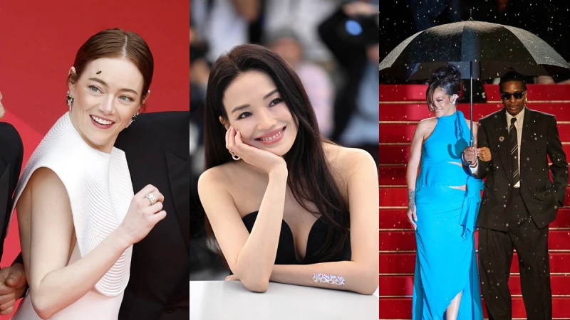 2025坎城影展不能錯過的亮點:舒淇美貌十年如一日、艾瑪史東被蜜蜂嚇歪、蕾哈娜雨中浪漫約會...