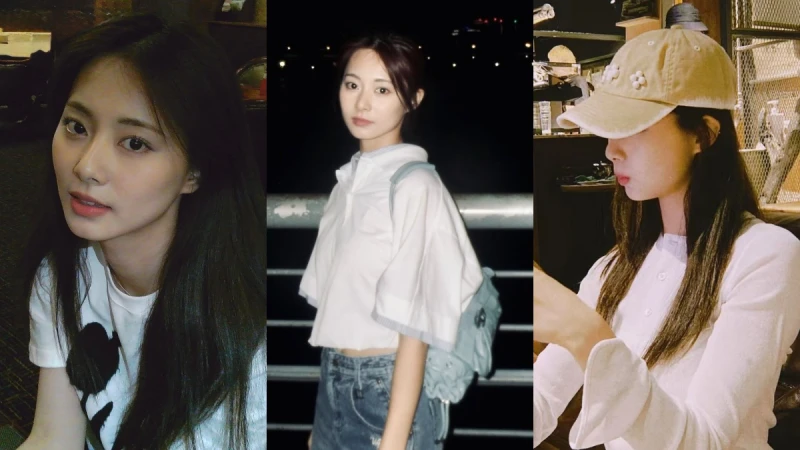 TWICE子瑜回台私服美成畫報!水藍肩背包、花朵棒球帽品牌一次幫妳找出來