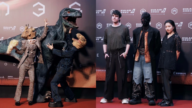 【2025金曲紅毯獵奇TOP3】神秘蒙面客是誰?巨型迅猛龍闖入會場一秒置身侏儸紀世界