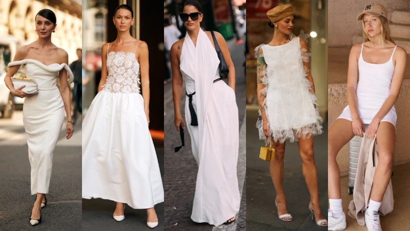 夏日消暑神器白洋裝無糖風，潮流名人都在穿的10+平價白色洋裝編輯推薦