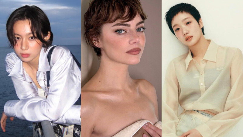 2025 短髮推薦:極短髮回歸!艾瑪史東、Tyla、金高銀...5位明星示範