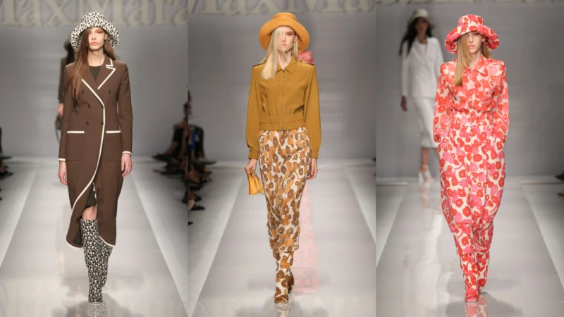 【2015春夏米蘭時裝週】70年代再回歸！Max Mara 春夏一展復古風采
