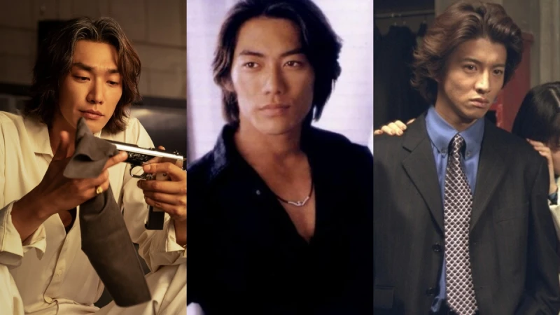 《槍口彼端》反派文百金英光撞型反町隆史？回顧90年代木村拓哉、長瀨智也⋯5位日本長髮男神
