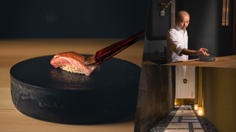 臺北全新日料「亘一郎 KOICHIRO」用創意重塑江戶前壽司，細緻呈現一期一會的四季饗宴