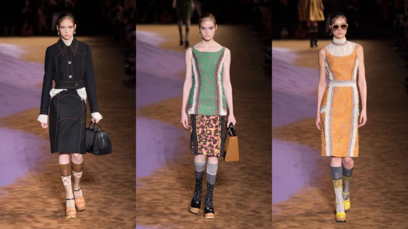 【2015春夏米蘭時裝週】Prada拼貼奇趣異想世界