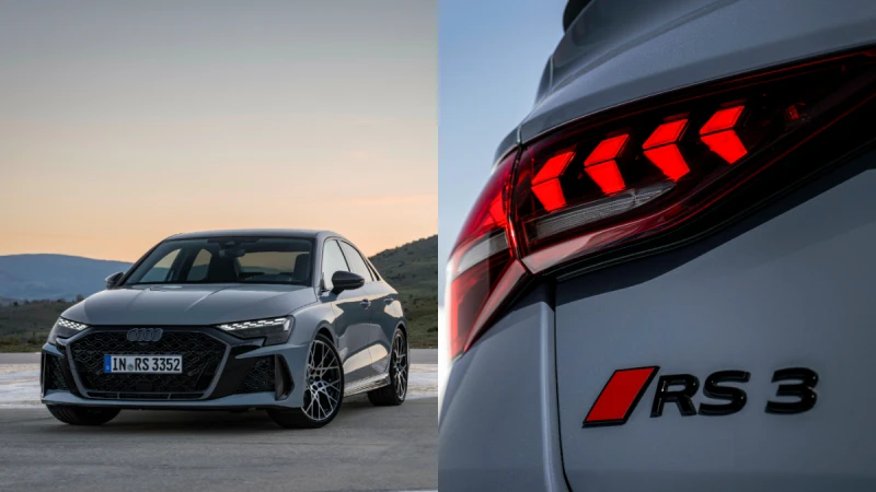 2025 Audi RS 3小改款亮相：紐柏林北環單圈快7秒？操控更精準、性感低音砲五缸聲浪女生都懂欣賞